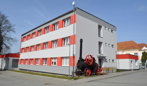 Vytápění pro střední školu André Citroëna, Boskovice