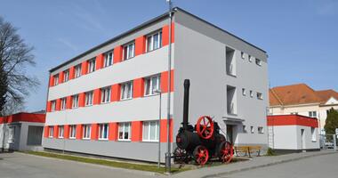Vytápění pro střední školu André Citroëna, Boskovice